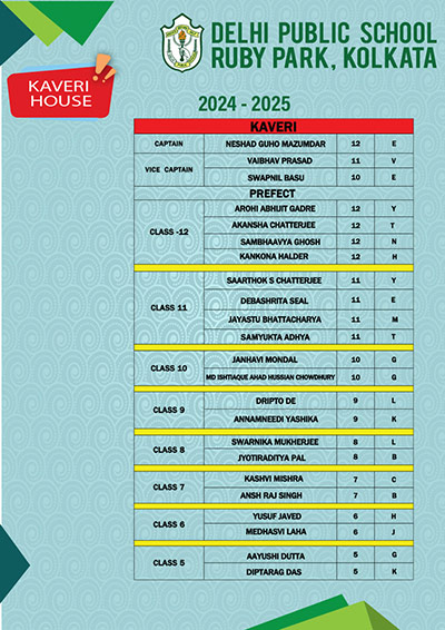 House Prefect 2024-25