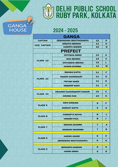 House Prefect 2024-25